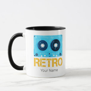 Tape Retro suchen nach Vintagem Cassette-80er-Part Tasse