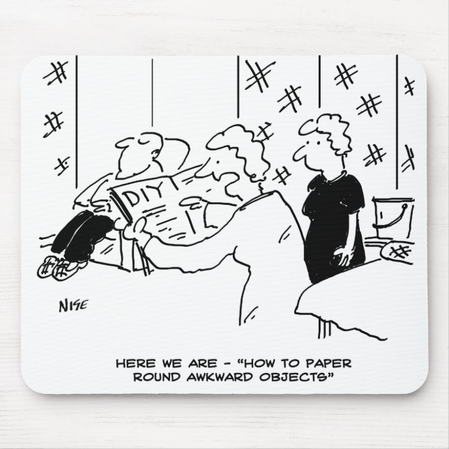 Tapering und Zuhause Decoration Cartoon Mousepad (Vorne)