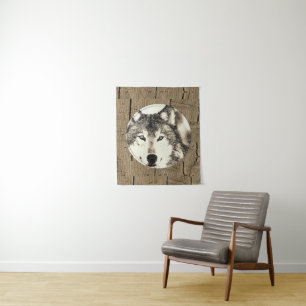 Tapestries Wolf Wandteppich