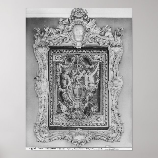 Tapestry des Wappens der französischen Königlichen Poster (Vorne)