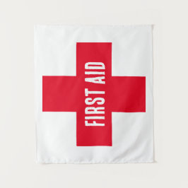 Tapestry - Erste Hilfe - Rotes Kreuz Wandteppich