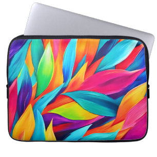 Tapestry-Malerei aus tropischem Leaf Laptopschutzhülle