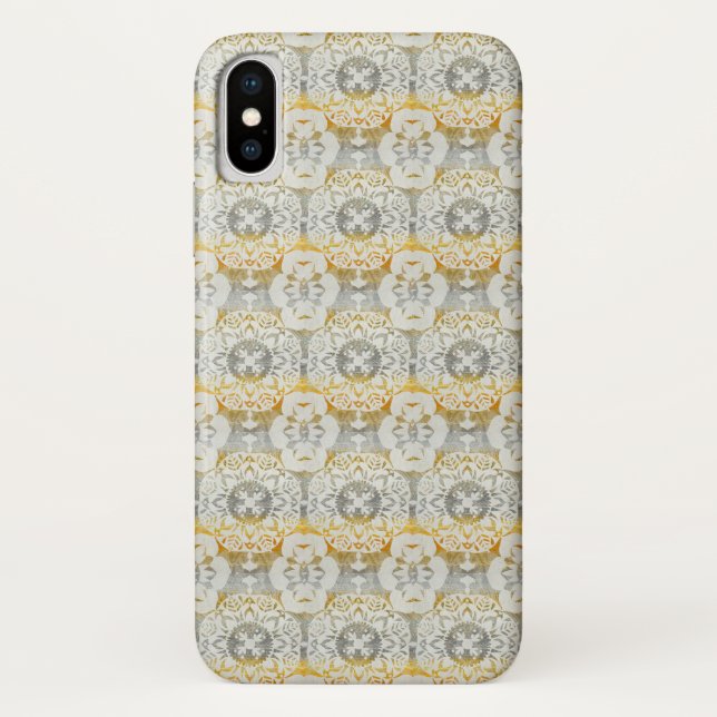 Tapestry Rosette II Case-Mate iPhone Hülle (Rückseite)