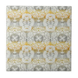 Tapestry Rosette II Fliese<br><div class="desc">Tapestry Rosette II von Chariklia Zarris</div>