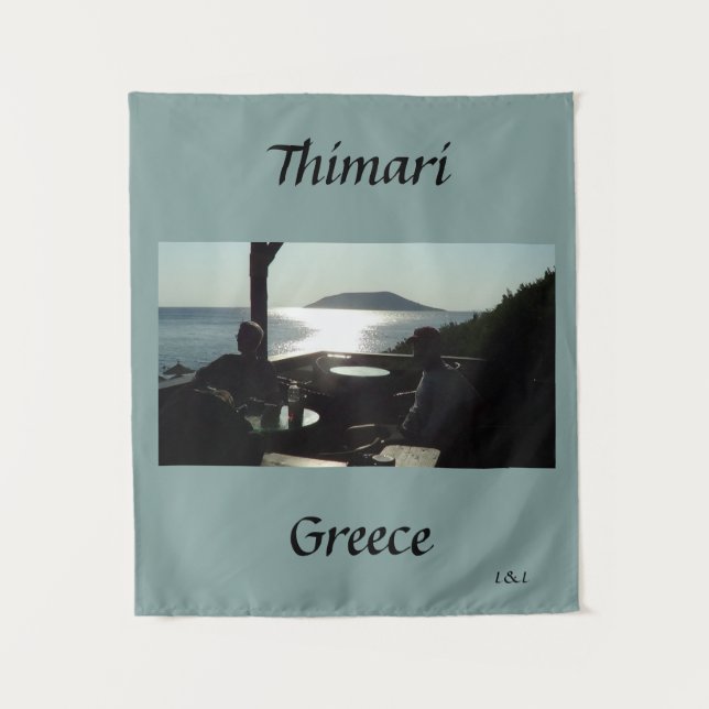 Tapestry small "Thimari Greece" Wandteppich (Vorderseite)