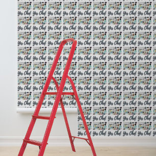 Tapete abziehen und kleben, ja Koch Küchenutensili