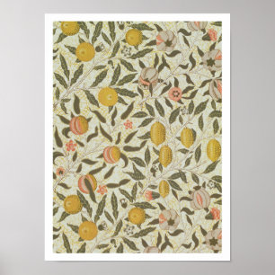 Tapete aus Früchten oder Granatapfel Poster