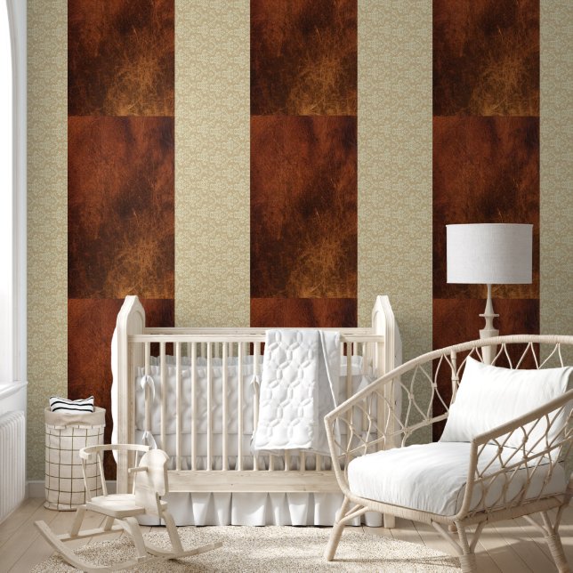 Tapete Brown Reddish Tint Strip (Kinder)