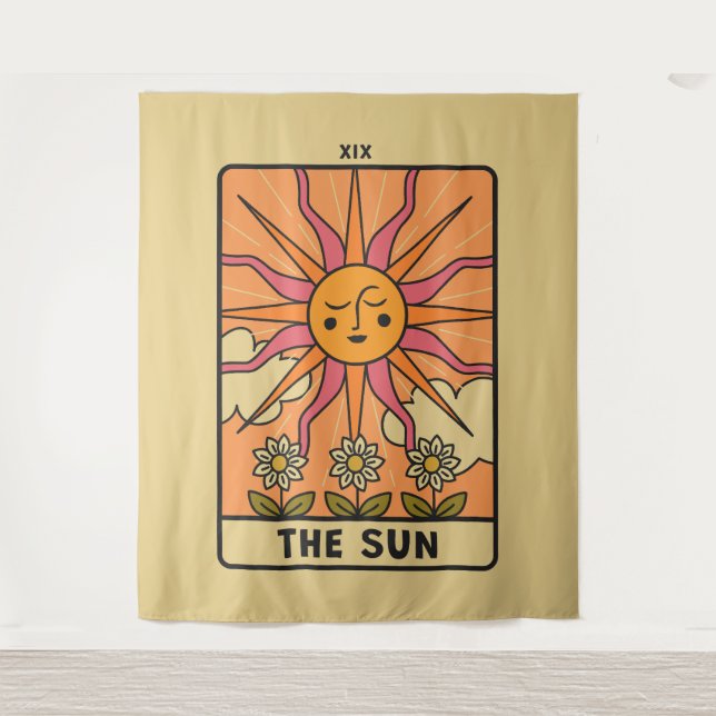 Tapete de Parede Flower Wandteppich (Vorderseite)