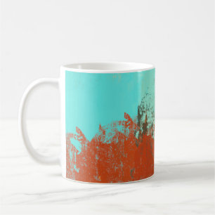 Tapete. Digitale Leinwand Abbildung. T Kaffeetasse