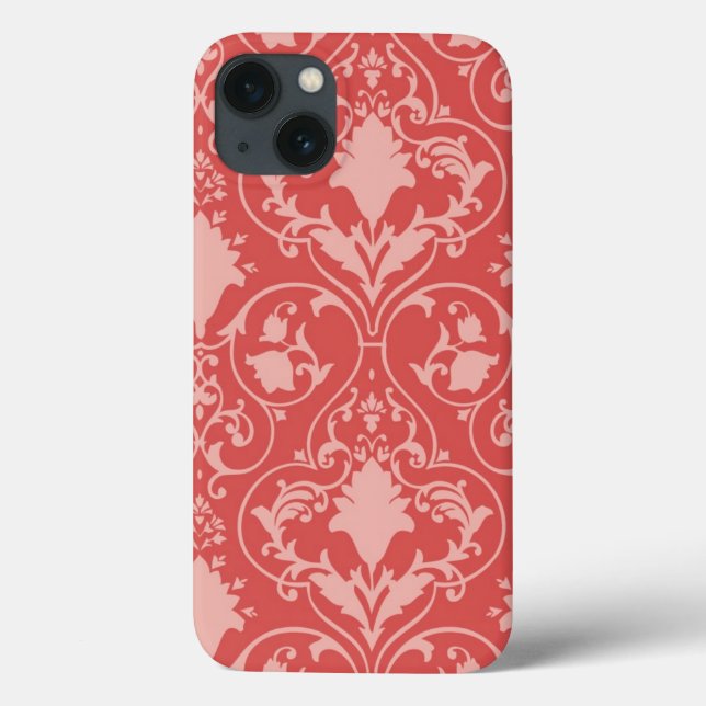 Tapete für antike Rollen Case-Mate iPhone Hülle (Rückseite)