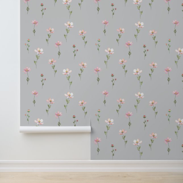 Tapete mit modernem Design. (Anwendung)