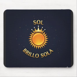 Tapete para Ratón con Logo Sol Brillo Sola | Mouse Mousepad
