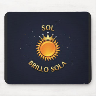 Tapete para Ratón con Logo Sol Brillo Sola | Mouse Mousepad