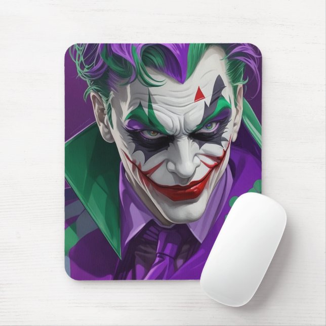 Tapete para ratón joker mousepad (Mit Mouse)