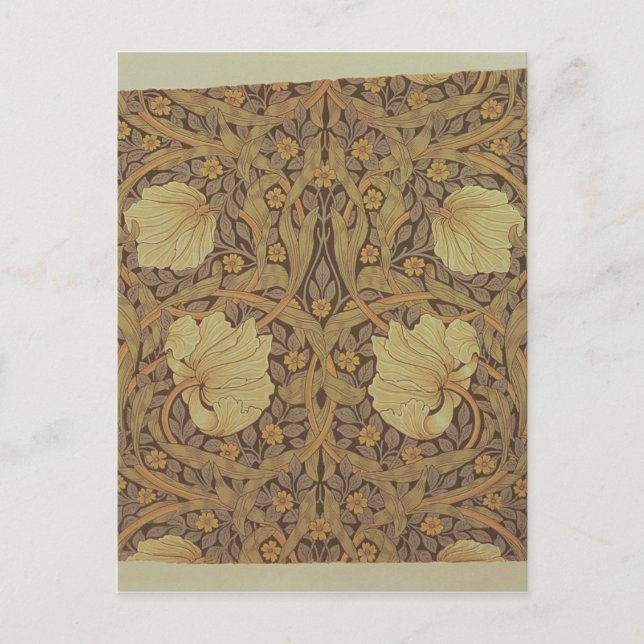 Tapete "Pimpernel", 1876 Postkarte (Vorderseite)