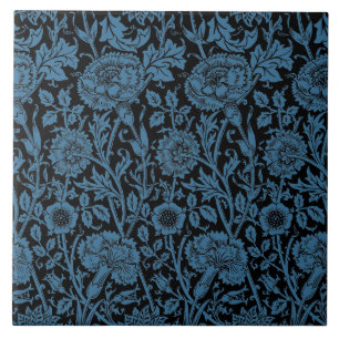 Tapete Pink und Rose William Morris 1890 Fliese