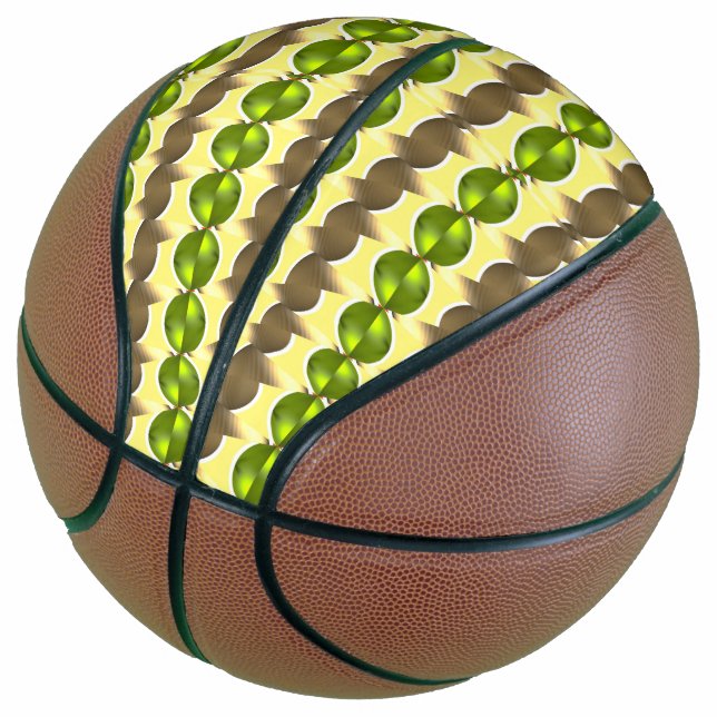 Tapete-Retro Basketball (angewinkelt)