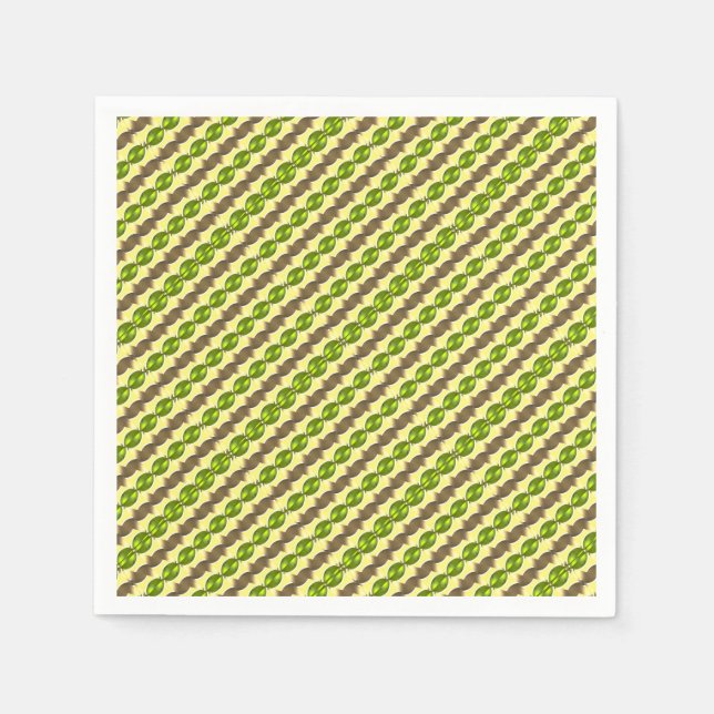 Tapete-Retro Serviette (Vorderseite)