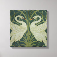 Tapete "Swan, Rush and Iris"