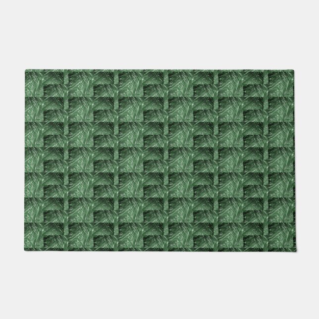 Tapete verde com traços que simulam desbotado fußmatte (Vorderseite)