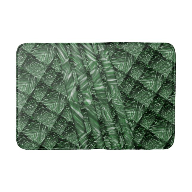 Tapete verde quadriculado com criscada badematte (Vorderseite)