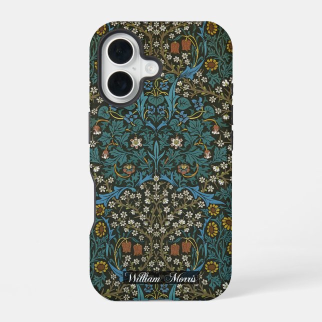 Tapetenblatt - William Morris iPhone 16 Hülle (Rückseite)