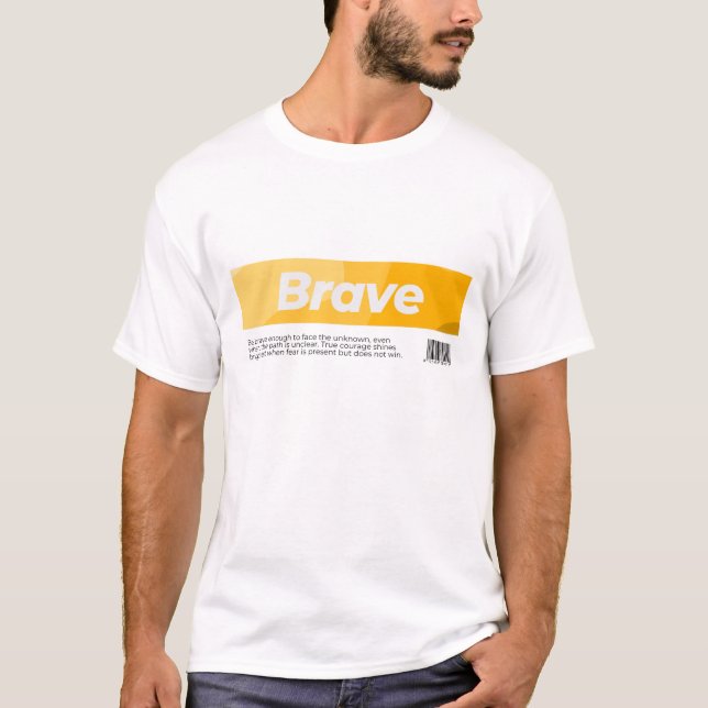 tapfer T-Shirt (Vorderseite)