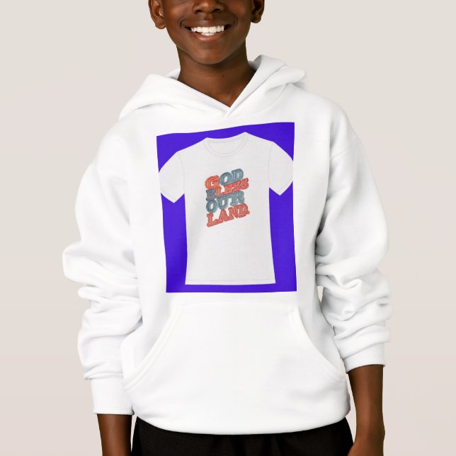 "Tapfere Herzen stehen." Hoodie (Vorderseite)