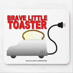 Tapfere kleine Toaster-Mausunterlage Mousepad