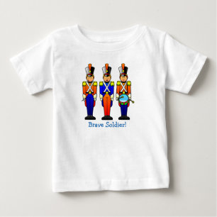 Tapfere Spielzeugsoldaten Baby T-shirt
