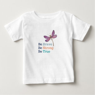 Tapfere Starke Wahre Libelle Baby T-shirt
