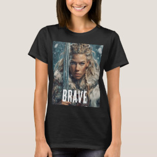 tapfere Wikingerin T-Shirt