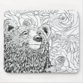 Tapferer Bär Mousepad