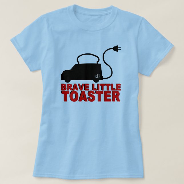Tapferer kleiner Toaster-T - Shirt (Design vorne)