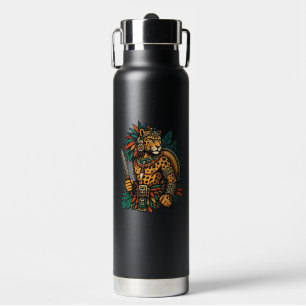 Tapferer Krieger vom Jaguar-Stamm Trinkflasche
