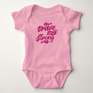 Tapferer und starker Baby-Body – Inspirierend Baby Strampler