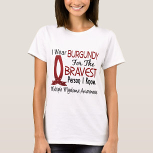 Tapferste Person kenne ich multiples Myeloma T-Shirt