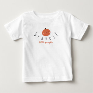 tapferster kleiner Kürbis Baby T-Shirt