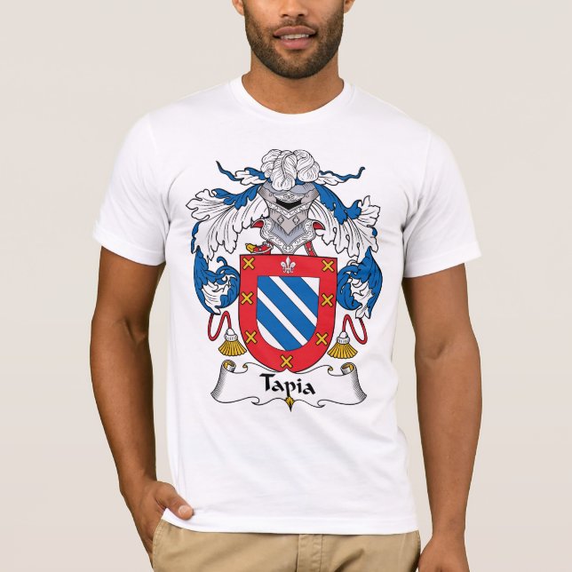 Tapia Familienwappen T-Shirt (Vorderseite)