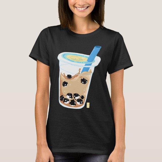 Tapiorca Milchtee T-Shirt (Vorderseite)