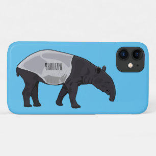 Tapir-Cartoon-Abbildung Case-Mate iPhone Hülle