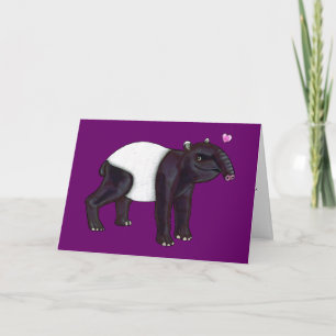 Tapir Will Hugges Card Karte