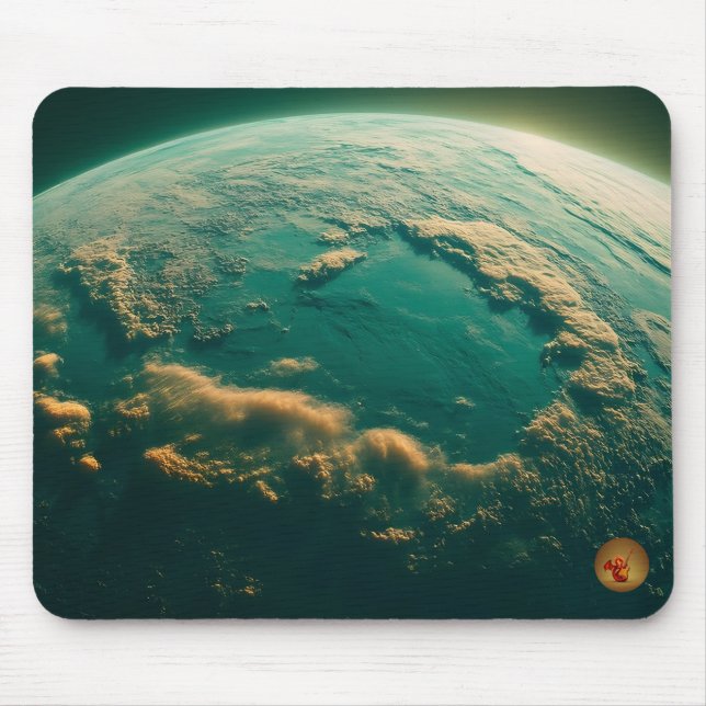 Tapis de Souris Planète Verte Mousepad (Vorne)