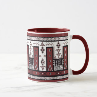 TAPIS MZAB AMAZIGH GHARDAIA ALGERIE  TASSE