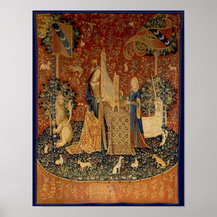 Tapisserie de La Dame à la licorne Poster