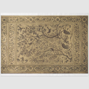 Tapisserie für Vögel und Wälder Seidenpapier