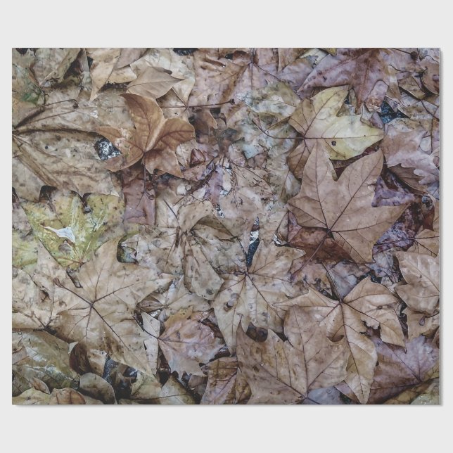 Tapisserie im Herbst Geschenkpapier (Flach)