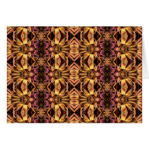 Tapisseriekunst-Dekocollage - Karte