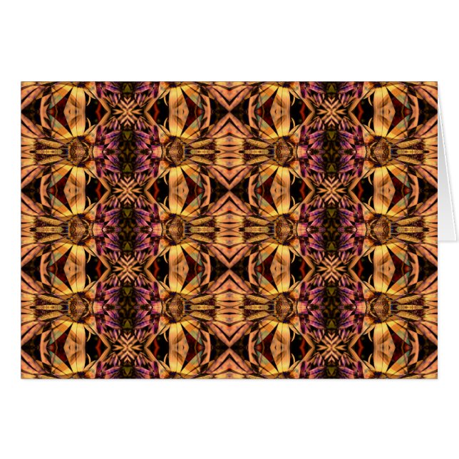 Tapisseriekunst-Dekocollage - Karte (Vorderseite (Horizontal))